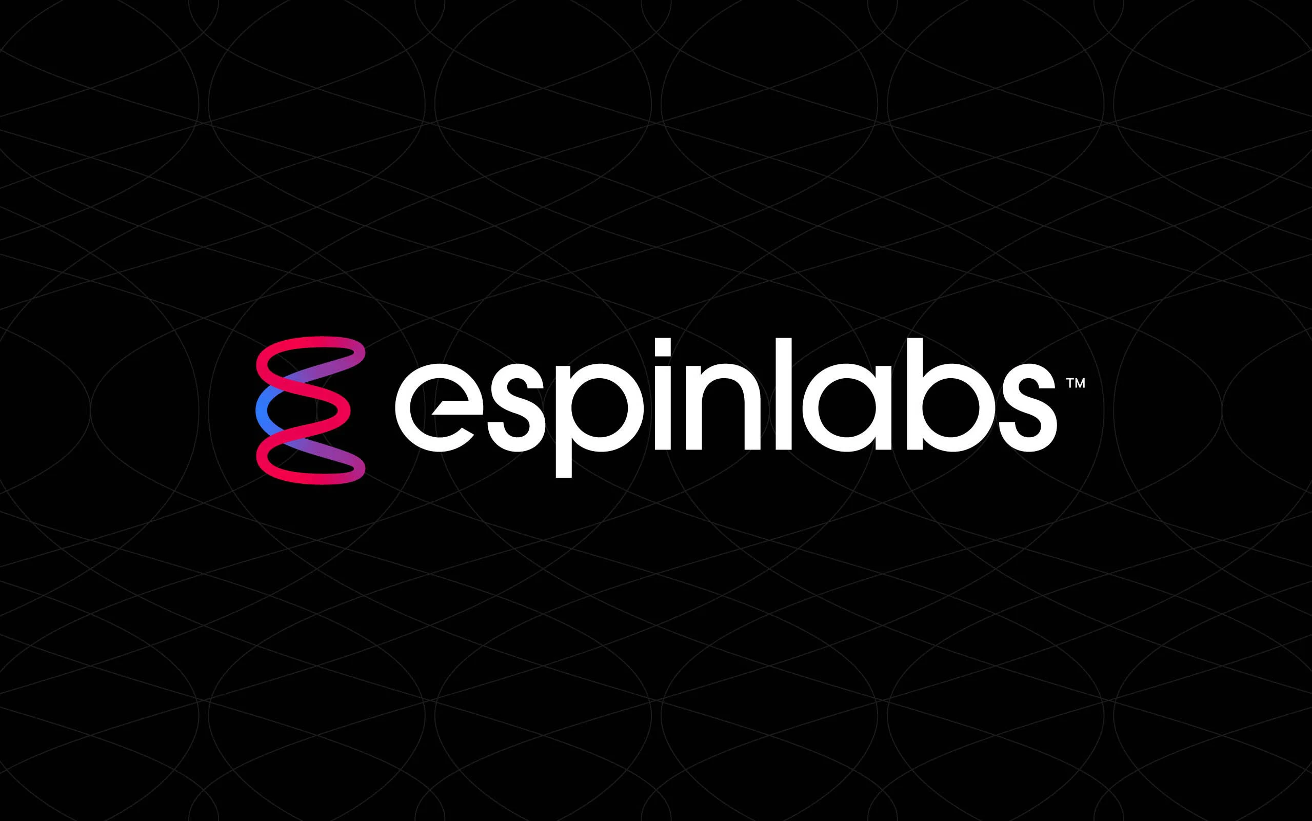 Logotype Espinlabs sur fond noir