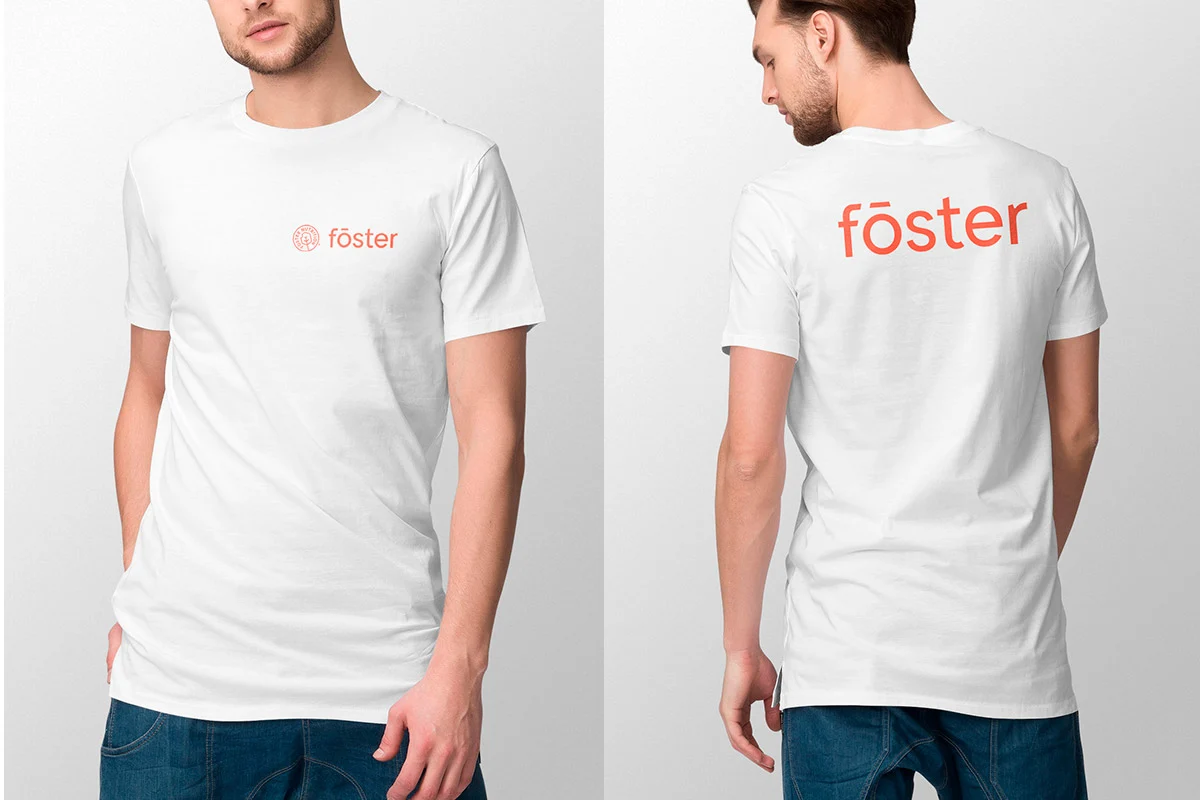 T-shirts de l’équipe Fōster Nutrition aux couleurs de la marque