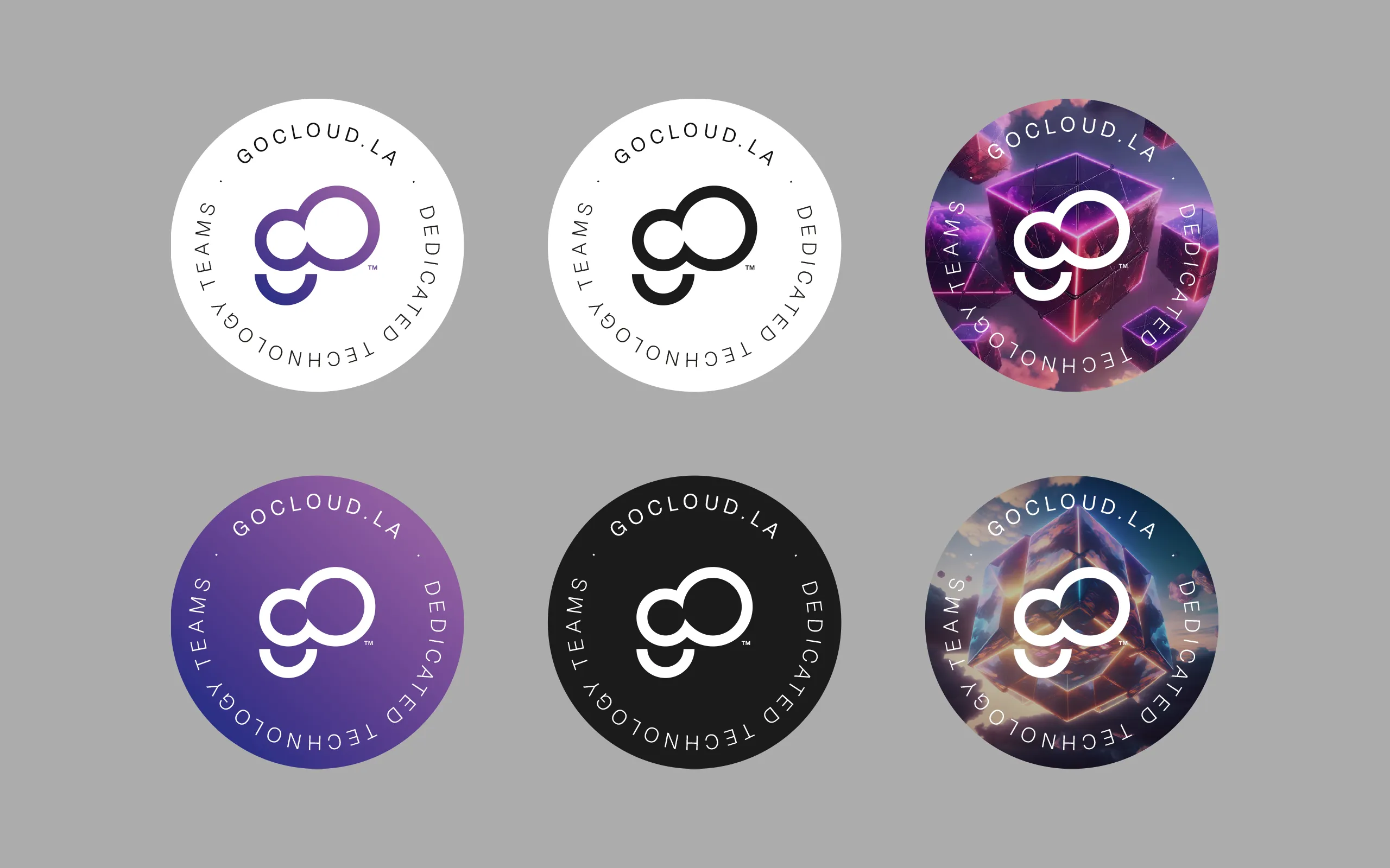 Stickers promocionales de GoCloud